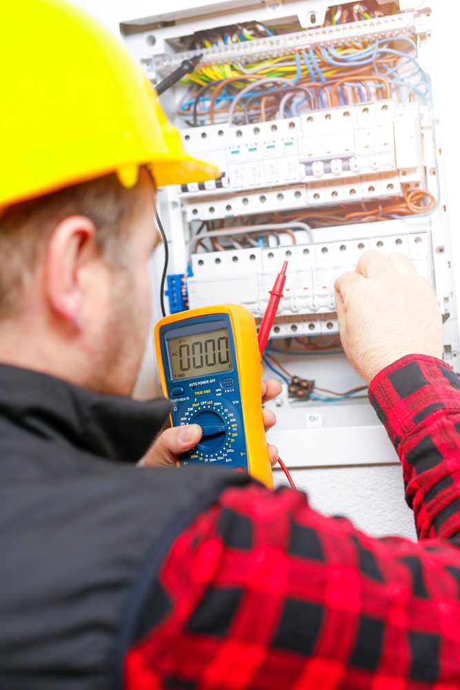 Commercial Electrical Installation - shutterstock 2105750588 - Electrical Data and EV specialists - Smart Plc
